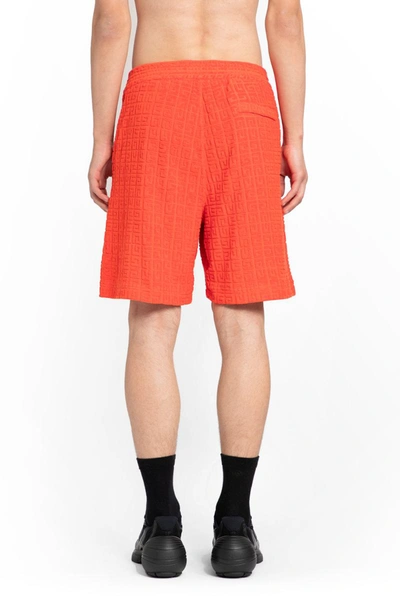 Shop Givenchy Shorts In Orange