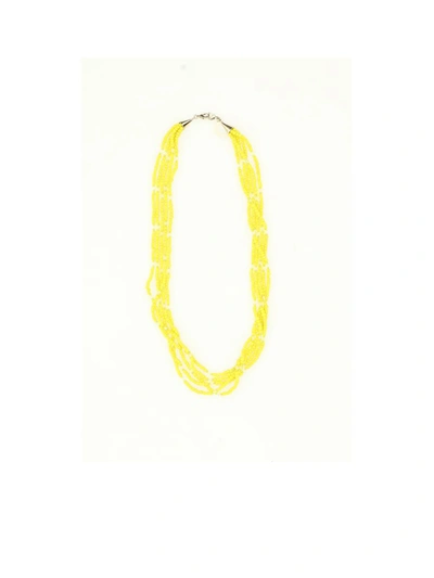 Shop Huma Eyewear Keyrings & Chains In Yellow