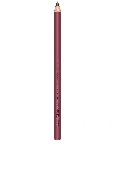 Shop Bareminerals Mineralist Lasting Lip Liner In Mindful Mulberry