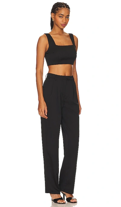More To Come Harley Tailored Pant Set In Black