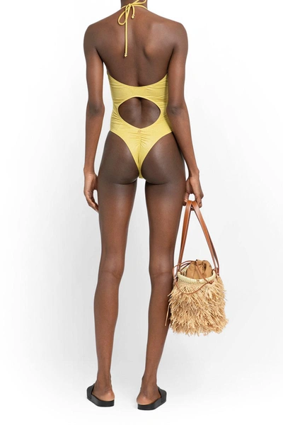 Shop Palm Angels Swimsuits In Yellow