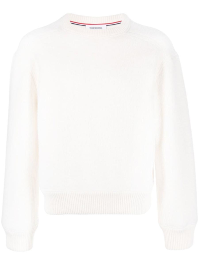Shop Thom Browne Sweatshirts In White