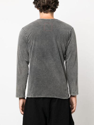 Shop Uma Wang T-shirts In Grey