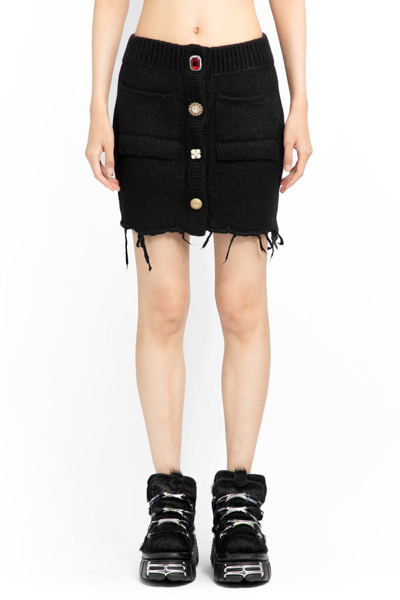 Shop Vetements Skirts In Black