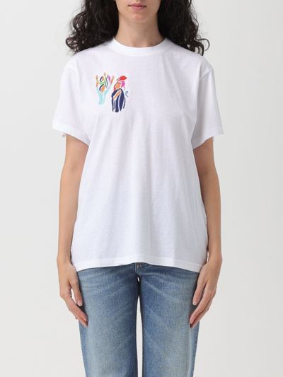 Shop Chloé T-shirt  Woman Color White
