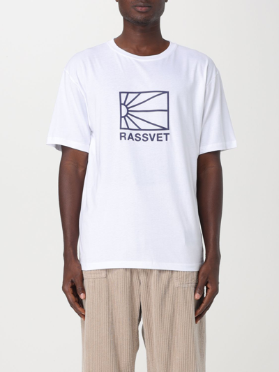 T恤 RASSVET 男士 颜色 白色