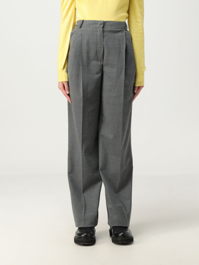 Shop Vivetta Pants  Woman Color Grey