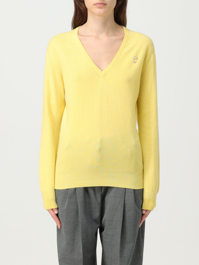 Shop Vivetta Sweater  Woman Color Yellow