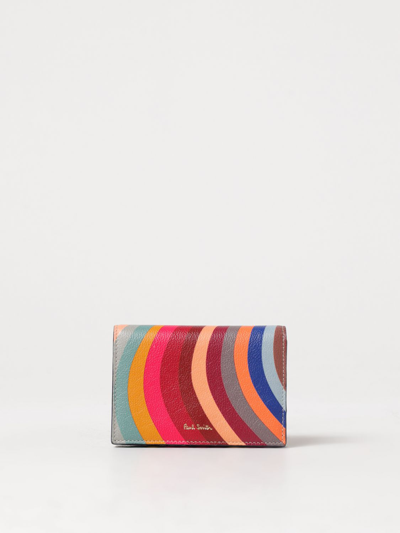 Shop Paul Smith Wallet  Woman Color Multicolor