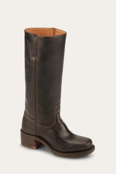 Shop The Frye Company Frye Campus 14l Tall Boots In Brown