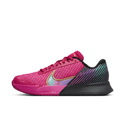 Shop Nike Women's Court Air Zoom Vapor Pro 2 Premium Hard Court Tennis Shoes In Pink