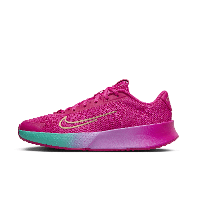 Shop Nike Women's Court Vapor Lite 2 Premium Hard Court Tennis Shoes In Pink