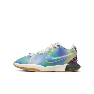Shop Nike Lebron Xxi Se "new Age Of Sport" Big Kids' Basketball Shoes In Multicolor