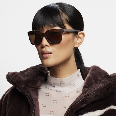 Shop Nike Women's Grand Sunglasses In Brown