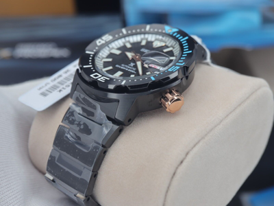 Pre-owned Seiko Monster Cloud Phenomenon Storm Srpk51 Limited Edition 1500pcs.