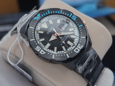 Pre-owned Seiko Monster Cloud Phenomenon Storm Srpk51 Limited Edition 1500pcs.