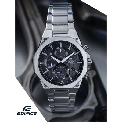 Pre-owned Casio Edifice Efs-s570d-1audf Slim Line Men's Watch