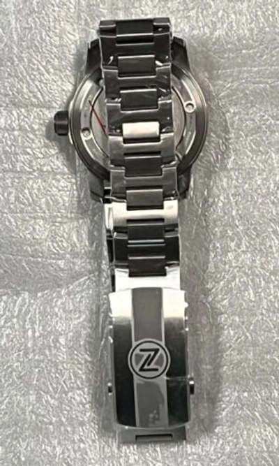 Pre-owned Zelos Brand  Aurora Field 38mm Ti Nebula Purple Watch - Dealer & Warranty