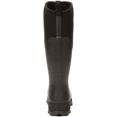 Pre-owned Muck Boots Company Women's Arctic Ice Tall Agat Boots (asvta-404-pnk) In Black/hot Pink