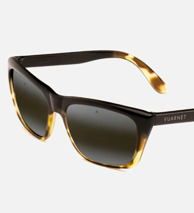 Pre-owned Vuarnet Sunglasses Vl000600227184 Vl0006 Legend 06 Black-tortoise + Skilynx In Yellow