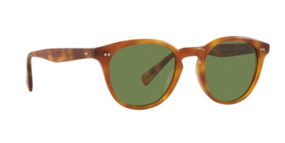 Pre-owned Oliver Peoples 0ov5454su Desmon Sun 14834e Havana/vibrant Green Sunglasses