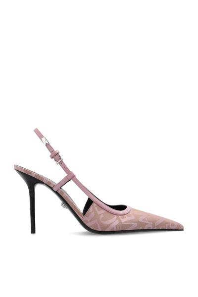 Shop Versace Pink Pumps From La Vacanza Collection In New