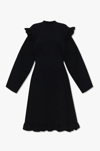 Shop Vetements Black Loose-fitting Dress In New