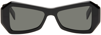 Shop Retrosuperfuture Black Tempio Sunglasses