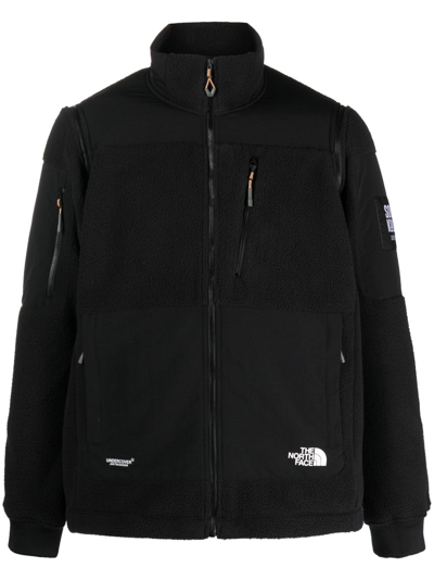 Shop The North Face X Undercover Black Soukuu Fleece Jacket