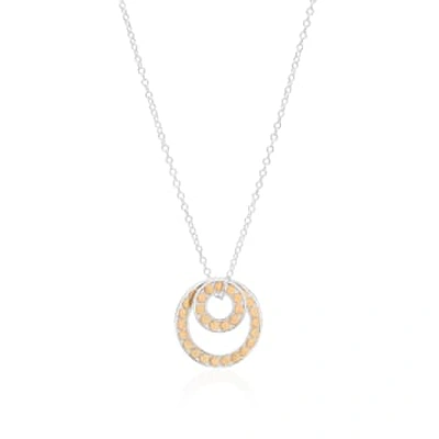Shop Anna Beck - Classic Double Floating "o" Necklace