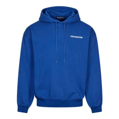 Shop Cole Buxton Sportswear Hoodie In Blue