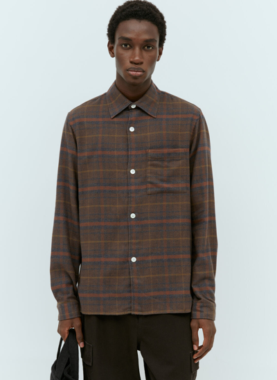 Shop Another Aspect Another Shirt 4.0 In Brown