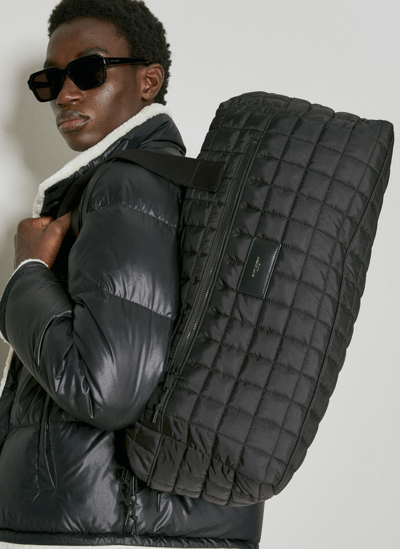 Shop Saint Laurent Nuxx Duffle Bag In Black