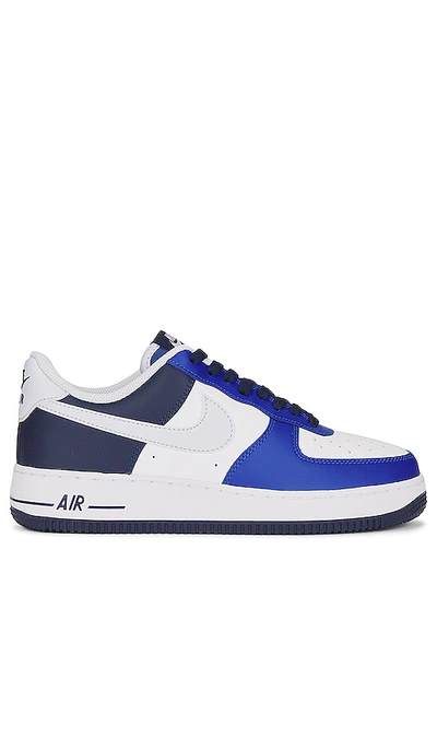 Shop Nike Air Force 1 '07 Lv8 Sneaker In White  Football Grey  & Game Royal
