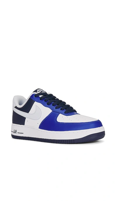 Shop Nike Air Force 1 '07 Lv8 Sneaker In White  Football Grey  & Game Royal