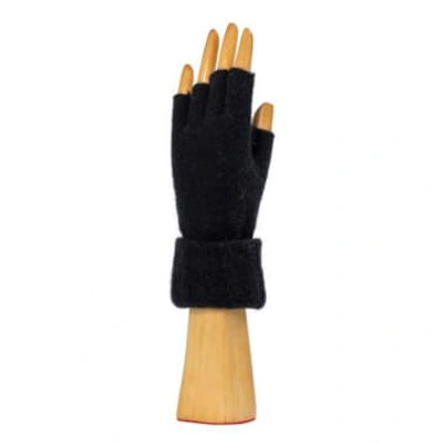 Shop Santacana Fingerless Gloves In Black