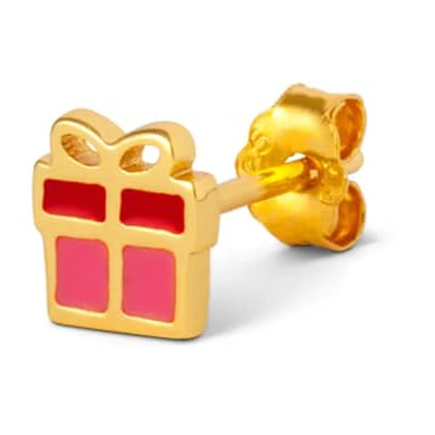 Shop Lulu Copenhagen Christmas Gift 1pcs Earring In Gold