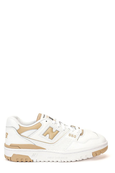 Shop New Balance 550 Logo Patch Sneakers In Multi