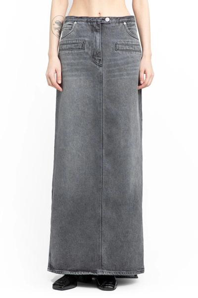 Shop Courrèges Skirts In Grey