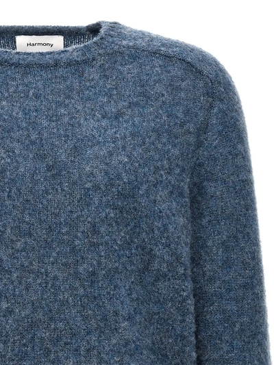 Shop Harmony Paris 'shaggy' Sweater In Blue