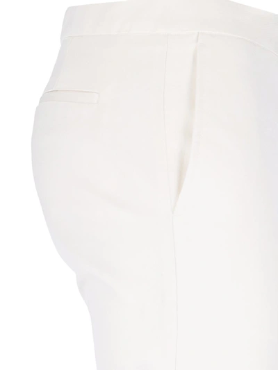 Sa Su Phi Slim-fit Trousers In White