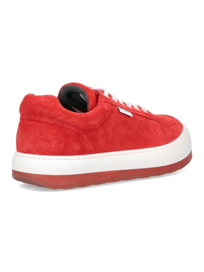 Shop Sunnei Sneakers In Red