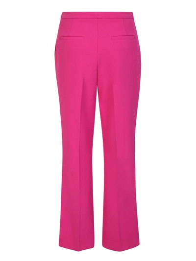 Shop Blanca Vita Fuxia Trombetta Trousers In Pink