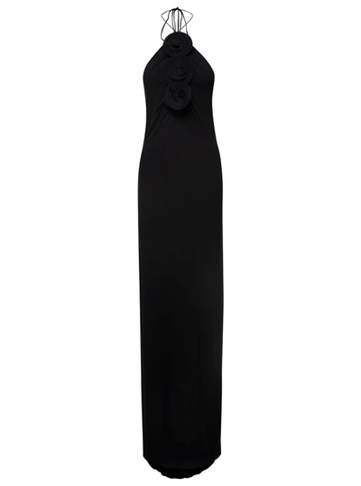 Shop Magda Butrym Pf23 Dress 28 Black