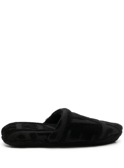 Shop Versace Bath Slippers The  In Black