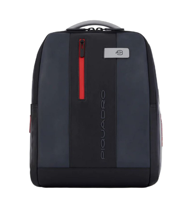 Shop Piquadro Computer Backpack With Compartment And Anti-theft Cable In Black