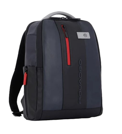 Shop Piquadro Computer Backpack With Compartment And Anti-theft Cable In Black