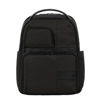 Shop Piquadro Computer Backpack With Compartment In Black