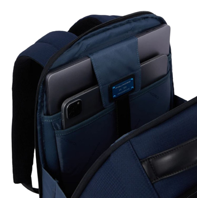 Shop Piquadro Computer Backpack With Compartment In Black