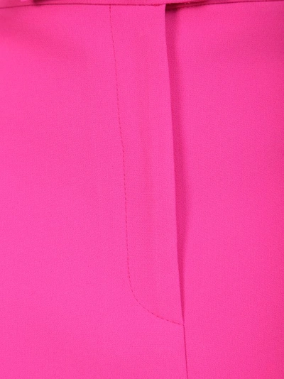 Shop Blanca Vita Fuxia Bow Skirt In Pink